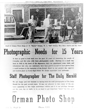 newspaper advertisement